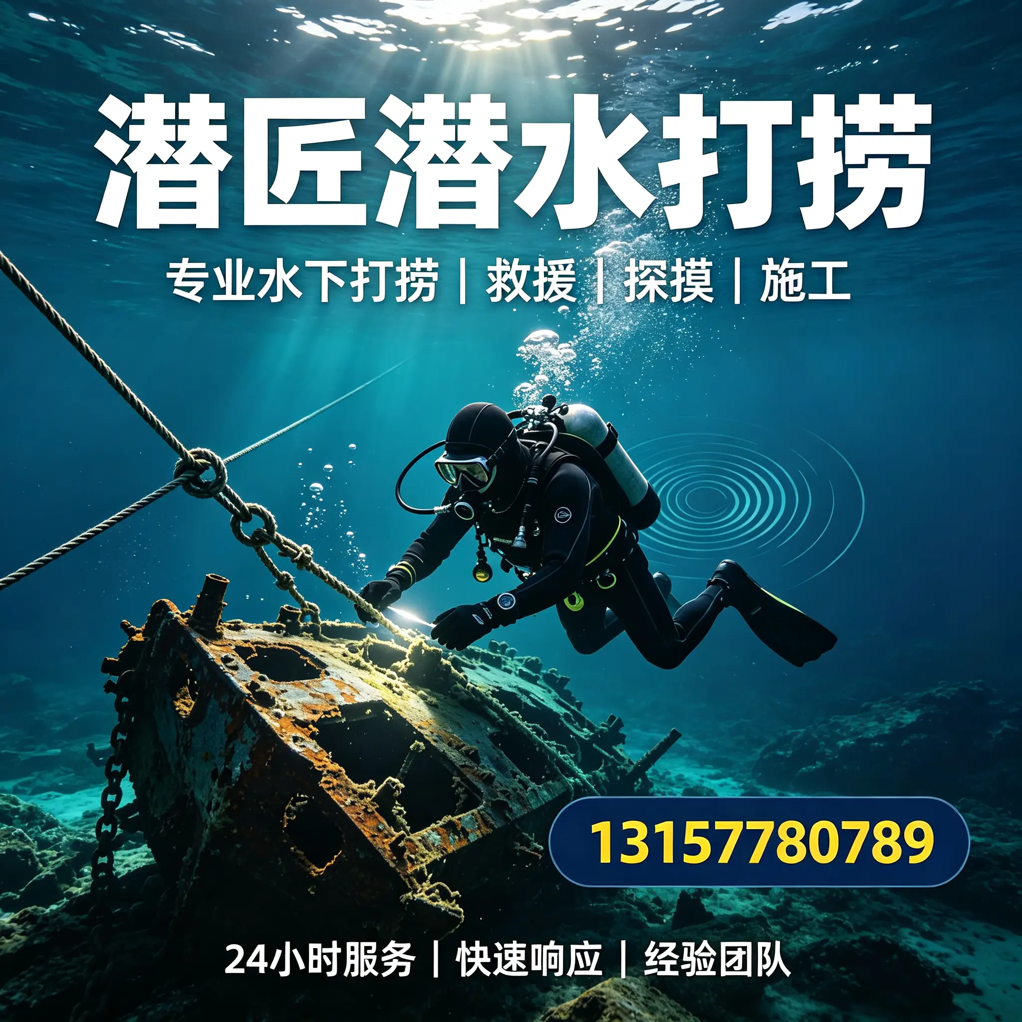 通榆水下打捞作业服务产品